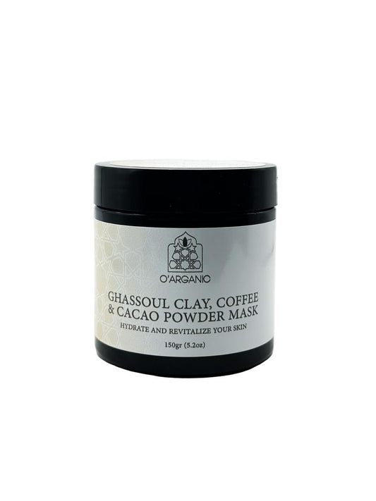 Ghassoul Clay, Coffee & Cacoa Powder Mask