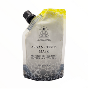 Argan Citrus Mask with Almond, Honey, Shea Butter and Vitamin C