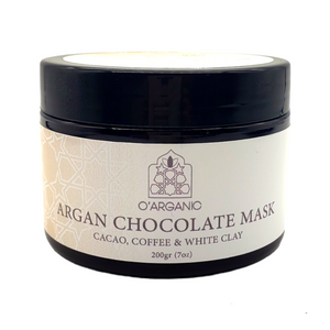 Argan Chocolate Mask with Cacao, Coffee and White Clay